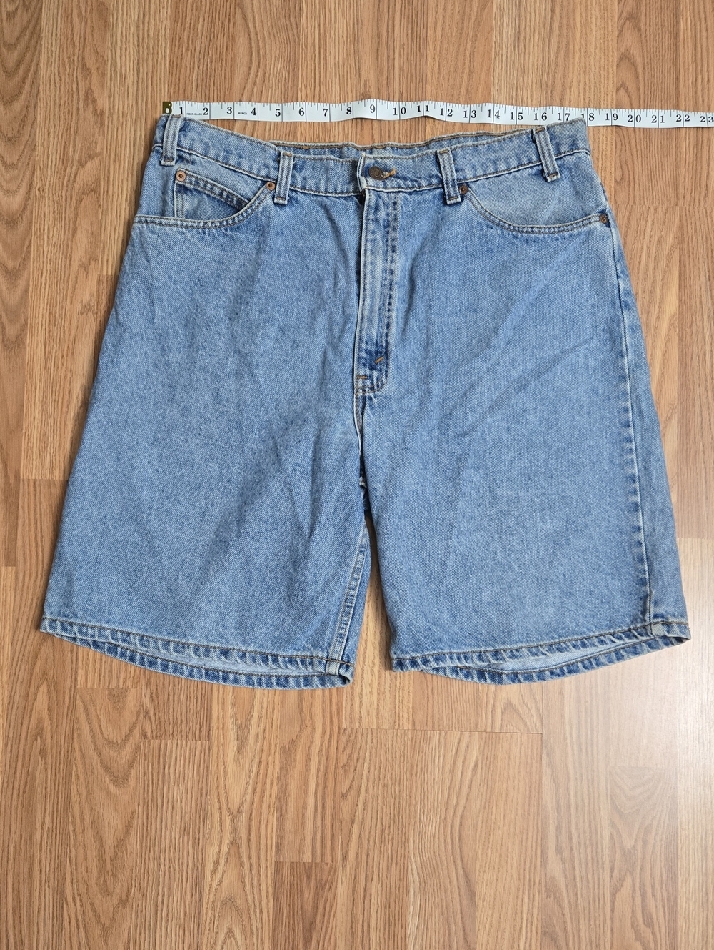 Levi's Light Blue Denim Jean Shorts